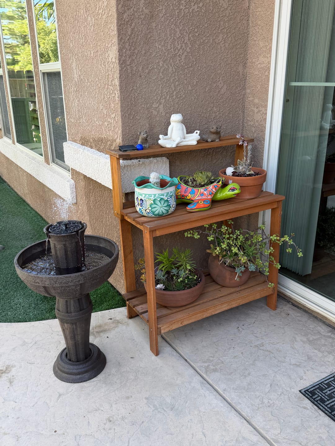 Customer photo review of Bari 5-In-1 Cordless Fluted Fountain
