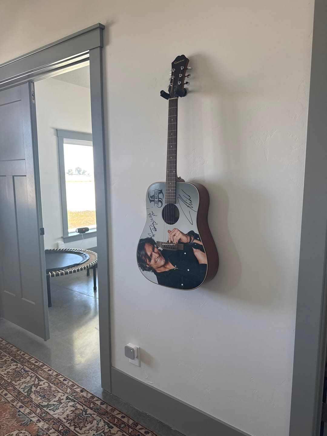 Customer photo review of Guitar Hanger