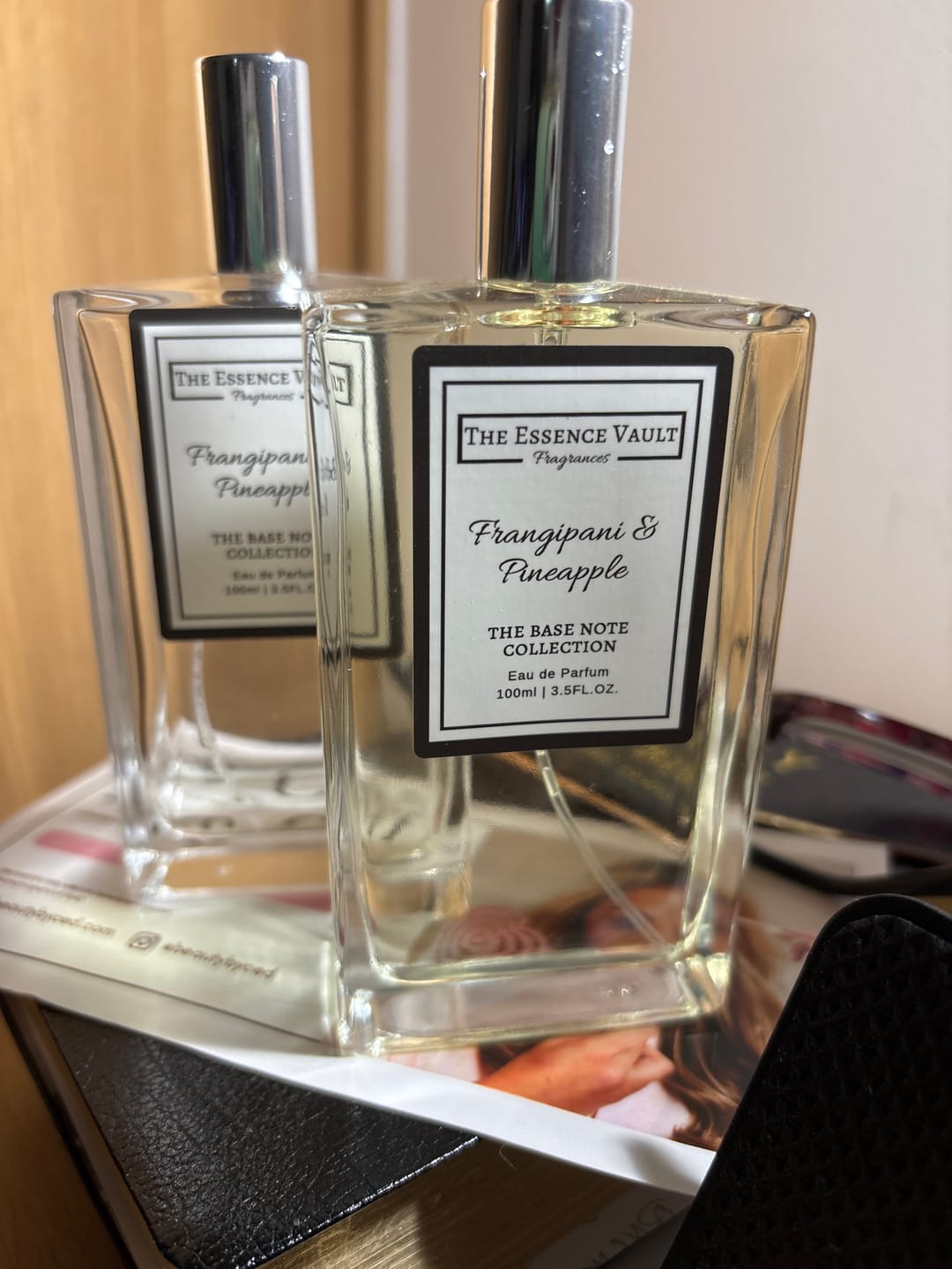Customer photo review of Frangipani & Pineapple Eau De Parfum