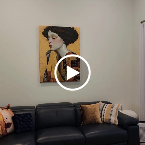 Customer review photo for Colorful Painting #CA410