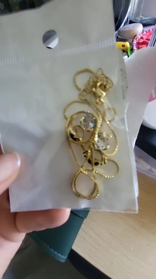 Customer photo review of Collar de Hijos Personalizado