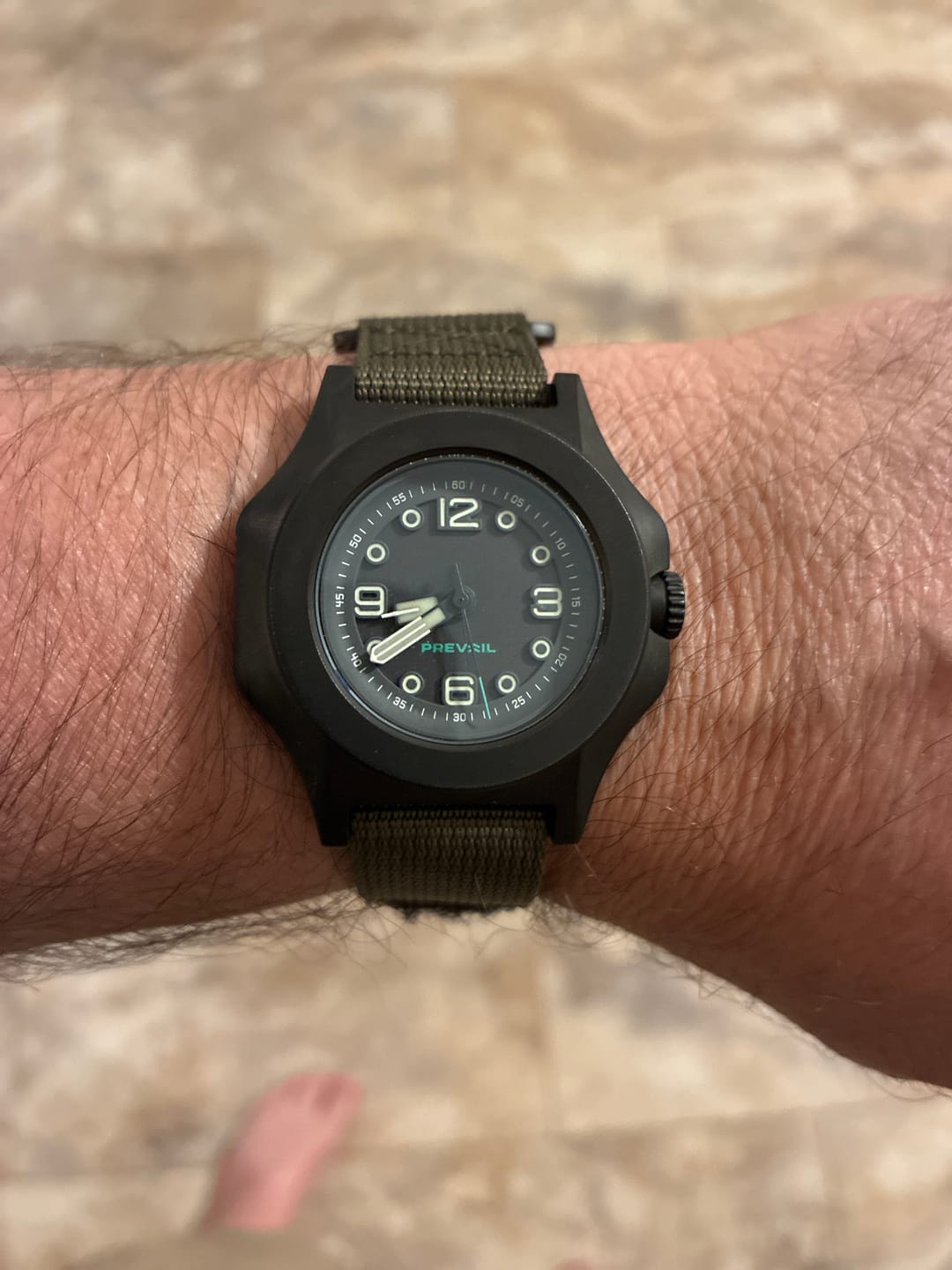 Customer photo review of PVD Glomar Explorer - Hook & Loop Strap - Black