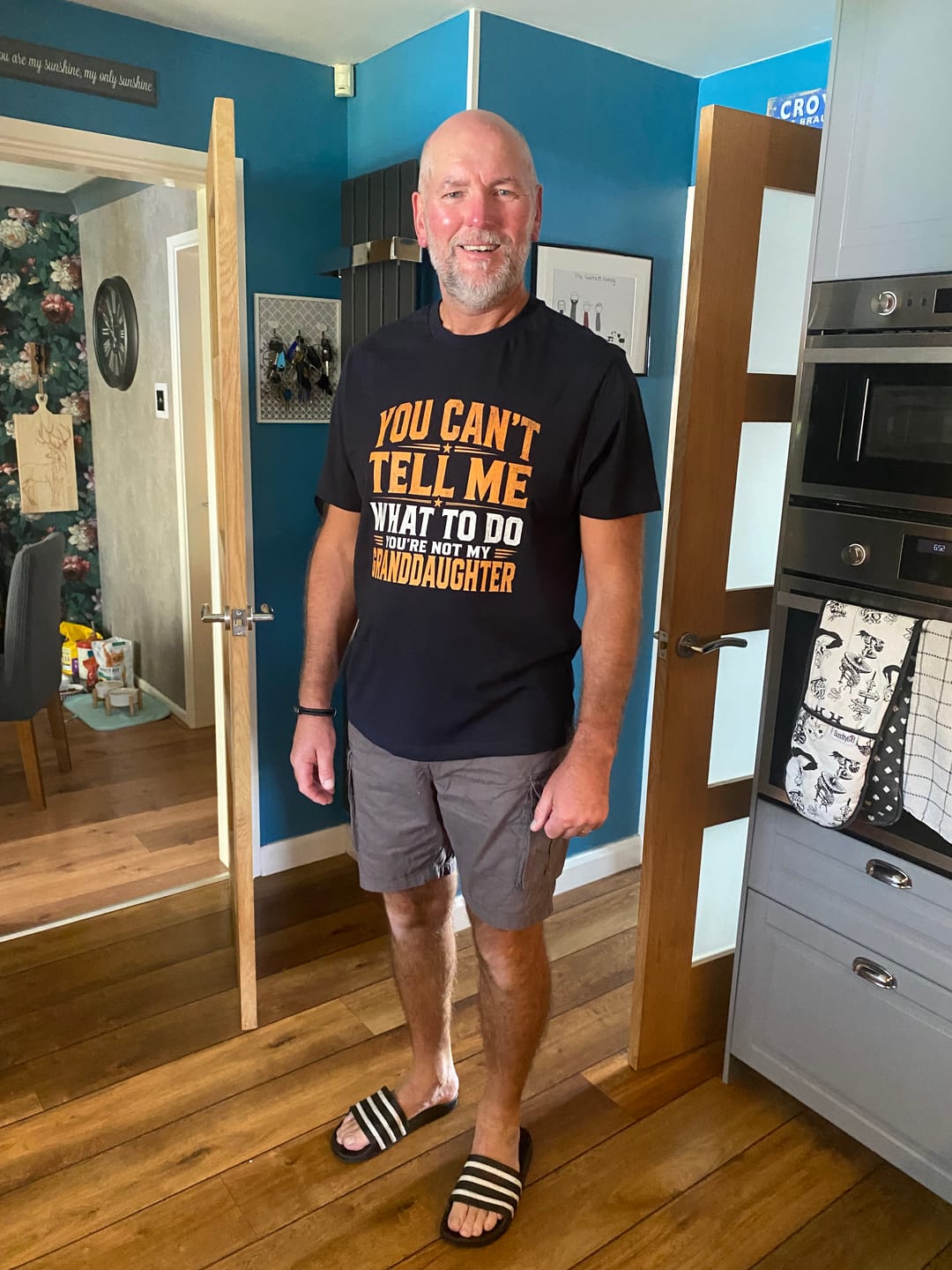 Customer photo review of You Can't Tell Me What To Do Granddaughter 59 T-Shirt