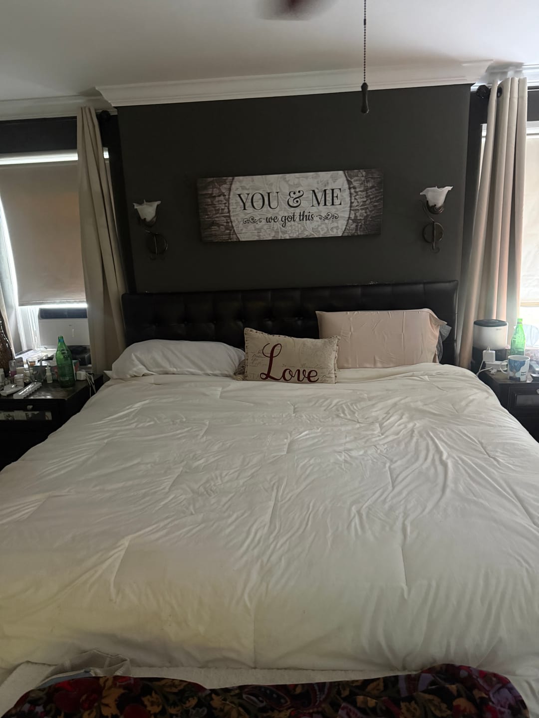 Customer photo review of Temperature Control Dual-Layer Comforter