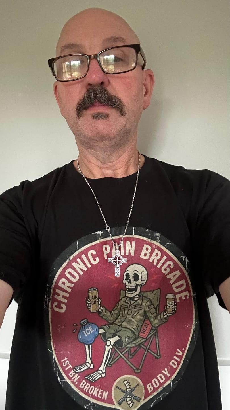 Customer photo review of Saved Not Soft T-Shirt