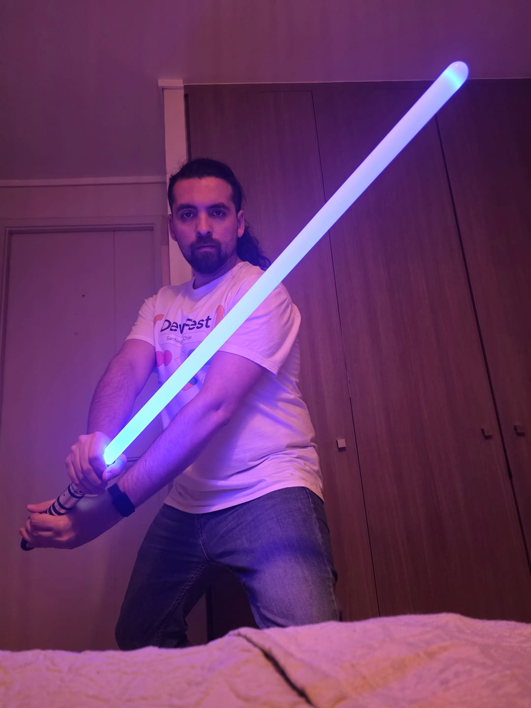 Customer photo review of MEGA DESCUENTO - The Armored Sable de Luz