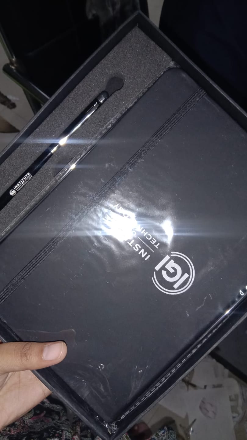 Customer photo review of 2 in 1 Diary Pen Set | Corporate Gift | PrintMine.in