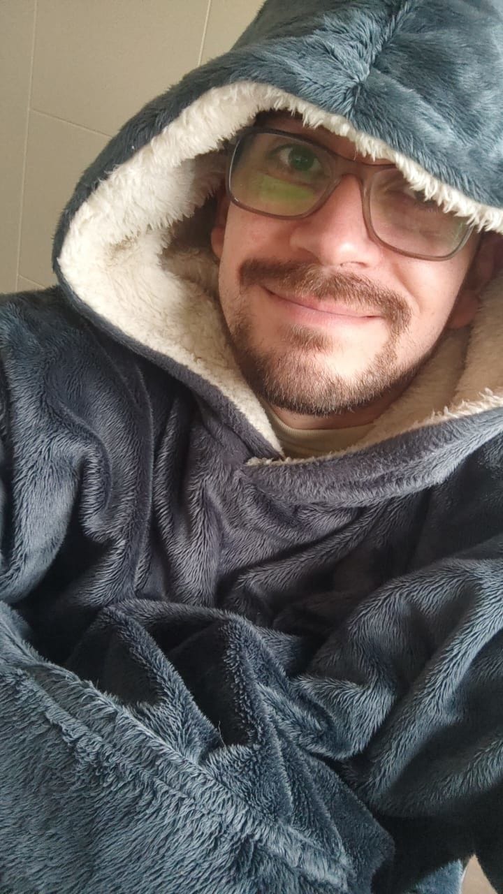 Customer photo review of Abrigo Oversize - Dolly Marengo Unisex