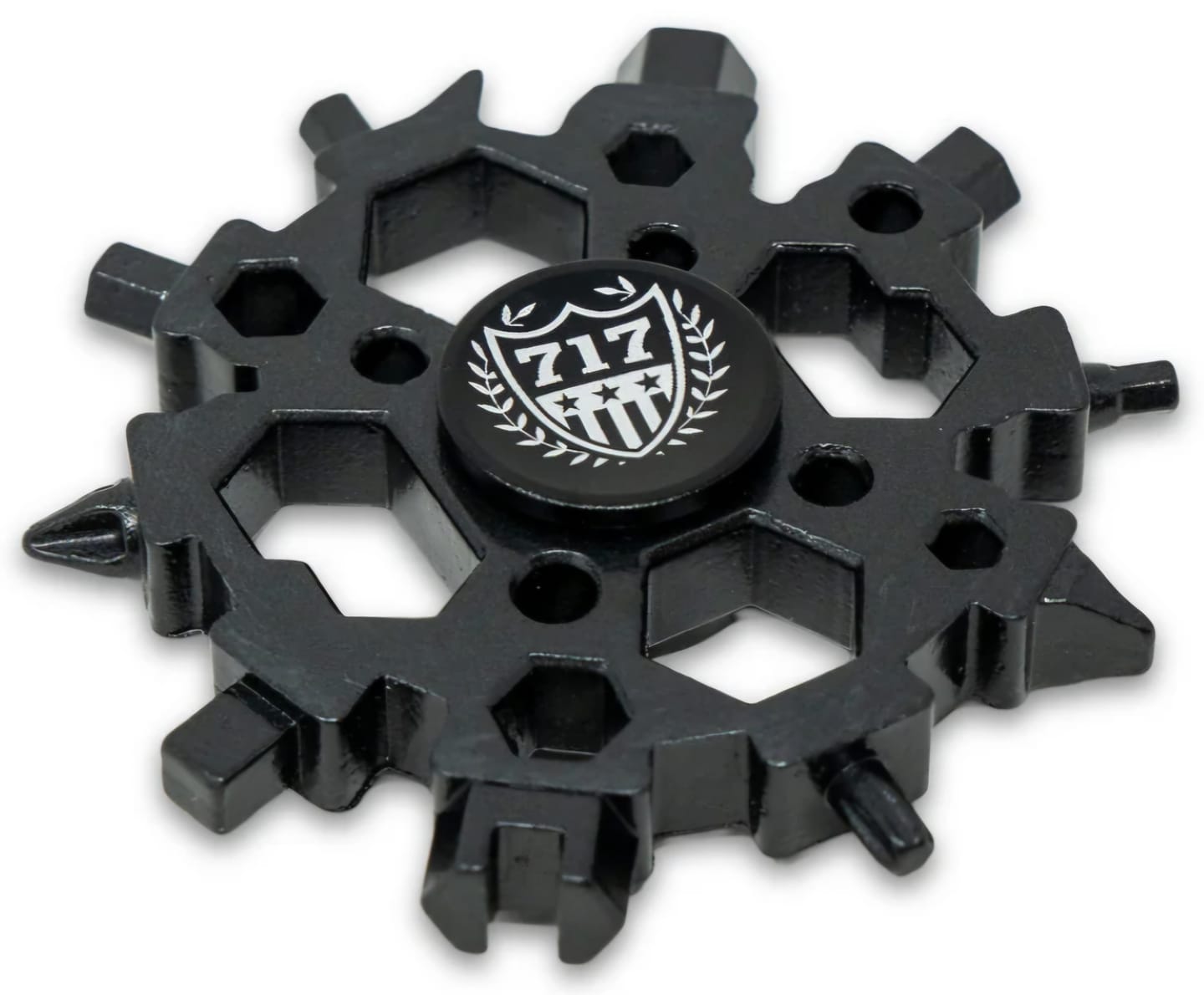 Customer photo review of Black Multi Tool Fidget Spinner