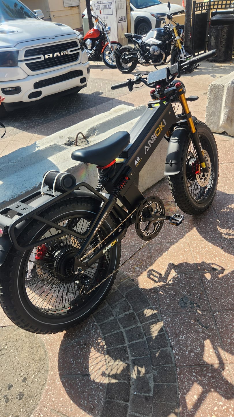 Customer photo review of A9 Pro Max Dual Motor 2.0 eBike