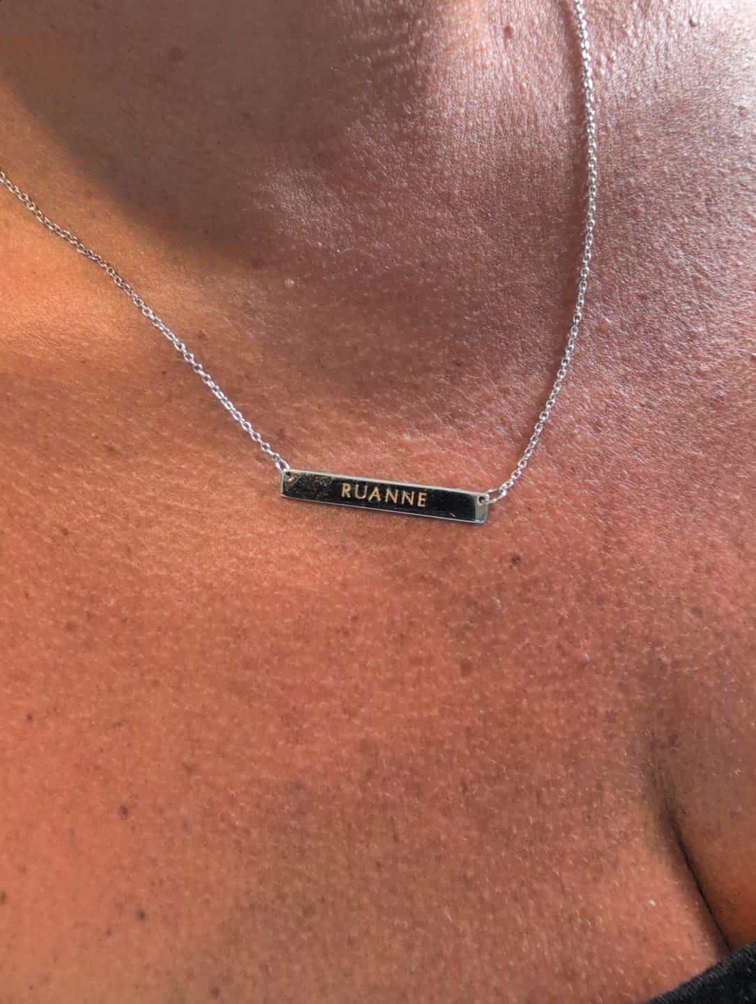 Customer photo review of Back Engravement