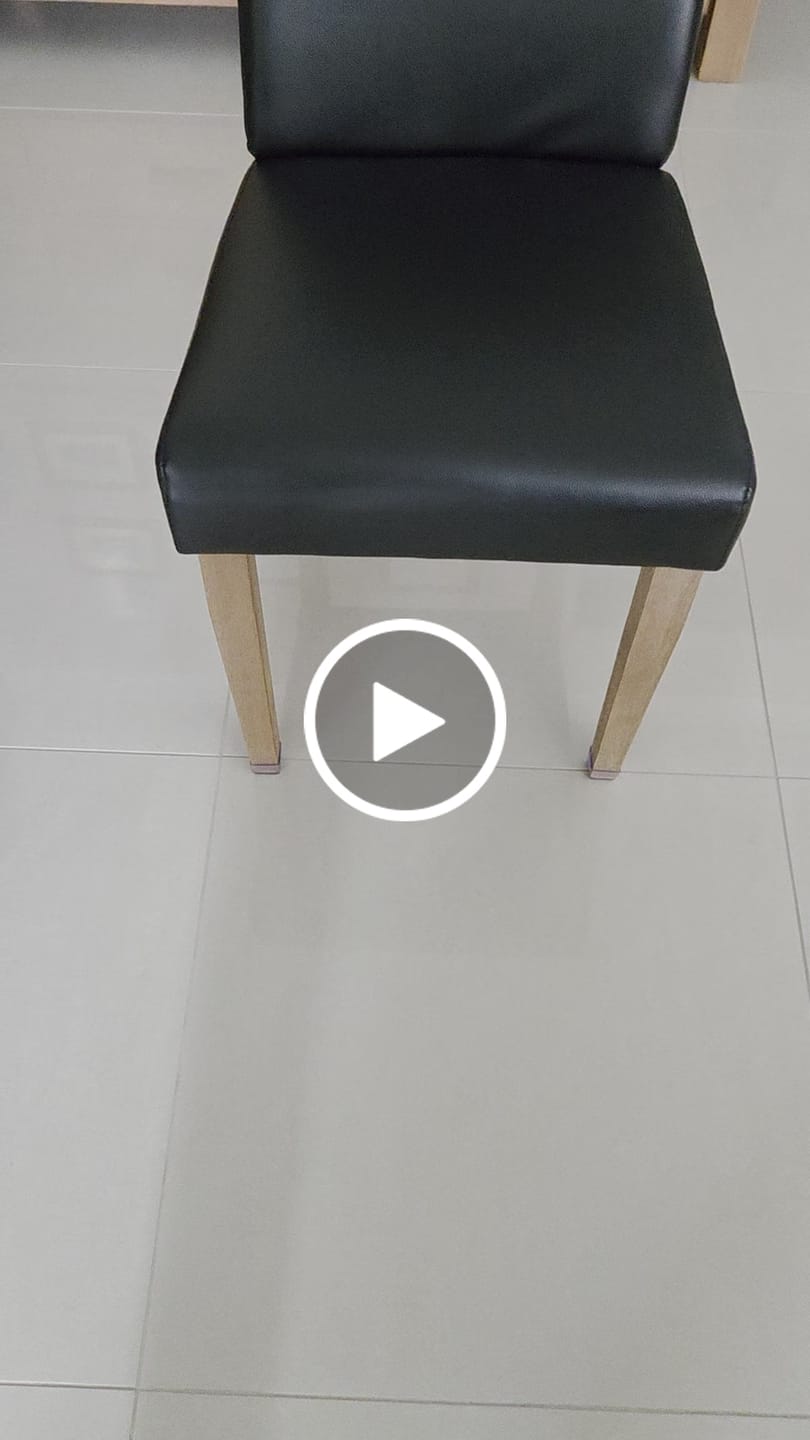 Customer video review of Square Felt Silicone Chair Leg Protectors | Extra-Durable Chair Floor Protectors