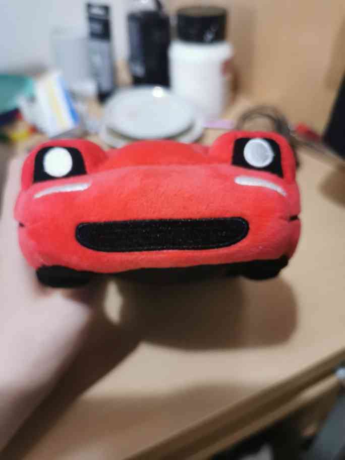 Customer photo review of Miata MX5 Plushie