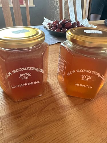 Customer photo review of Lindhonung – Svensk honung med frisk och blommig smak