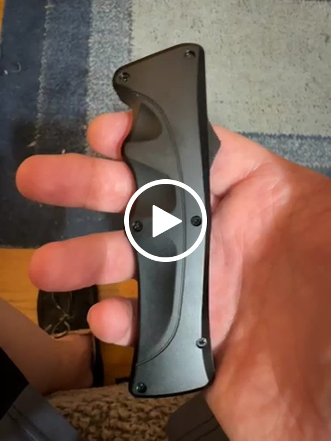 Customer video review of Black D2 Clip Point Mamba Hendrix OTF