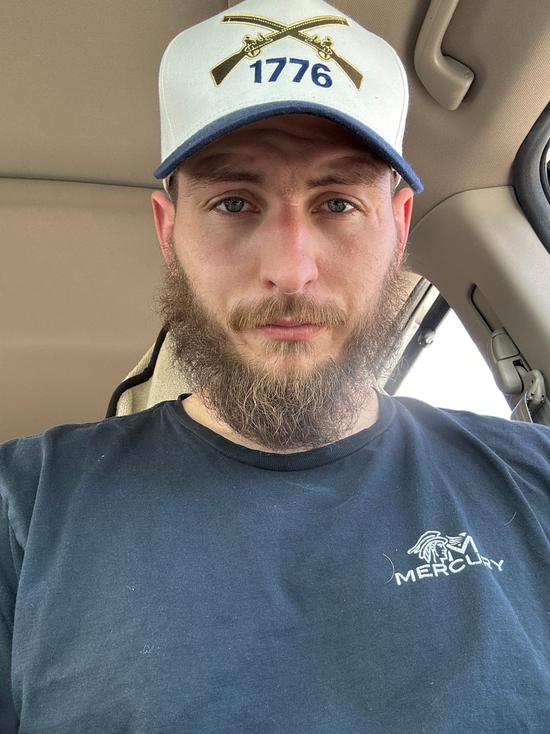 Customer photo review of 1776 Crossed Muskets Embroidered Hat