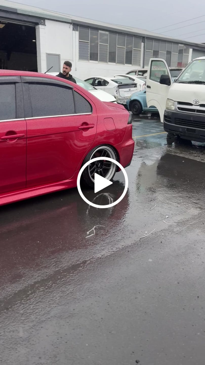 Customer video review of Mitsubishi Evo 10 Front Lower Lip - PU Plastic