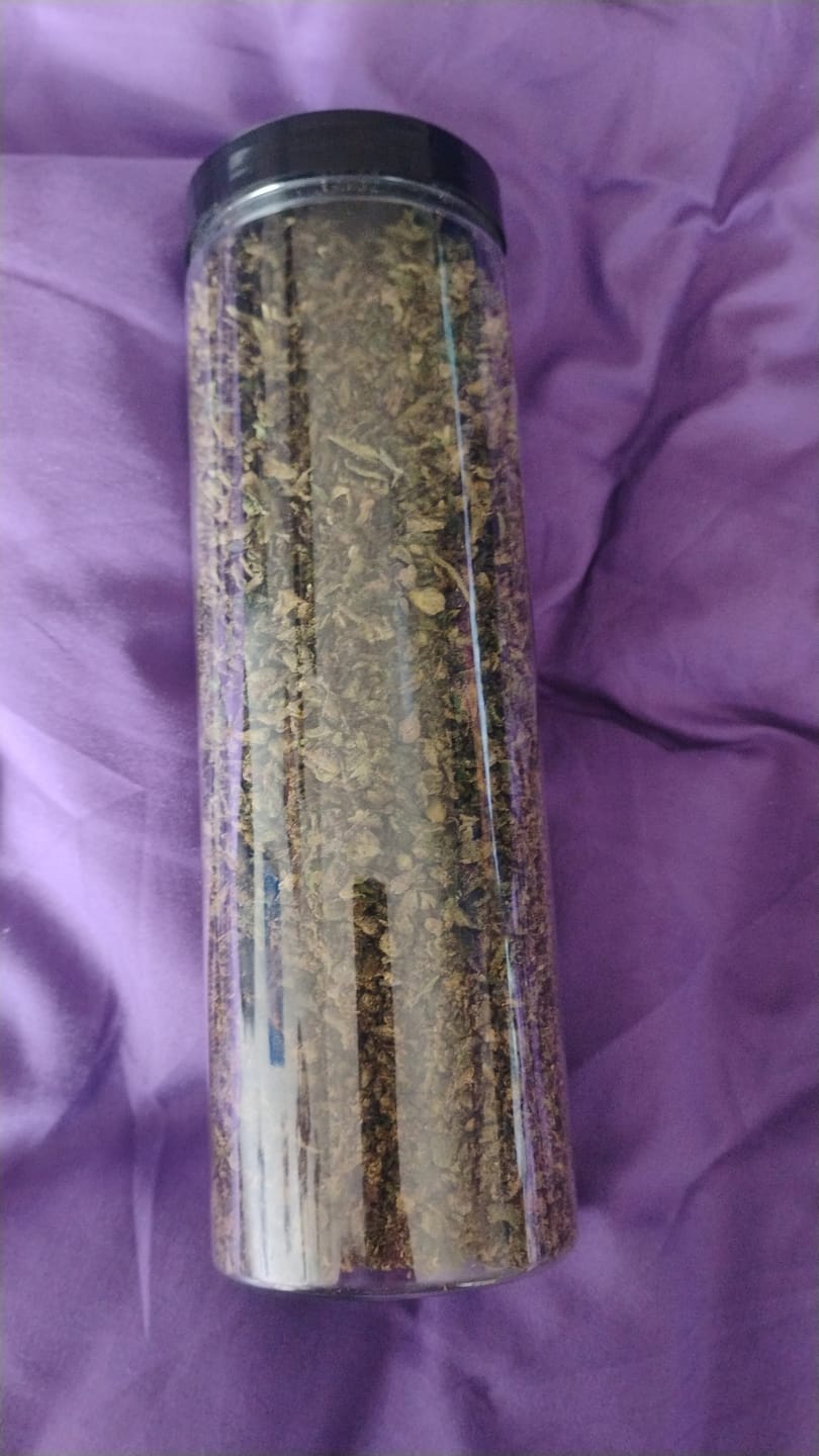 Customer photo review of (BOGO Shake: buy 1oz get 2oz🍃) No6. Purple Cake THCa Shake