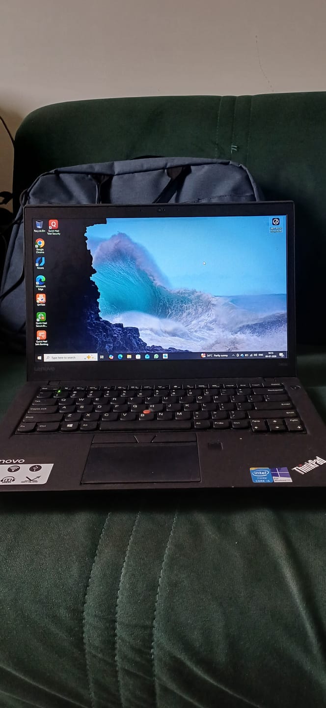 Customer photo review of Lenovo ThinkPad Laptop | T460s | Intel i5-6th Gen | 14" HD | Win 10 Pro | Refurbished