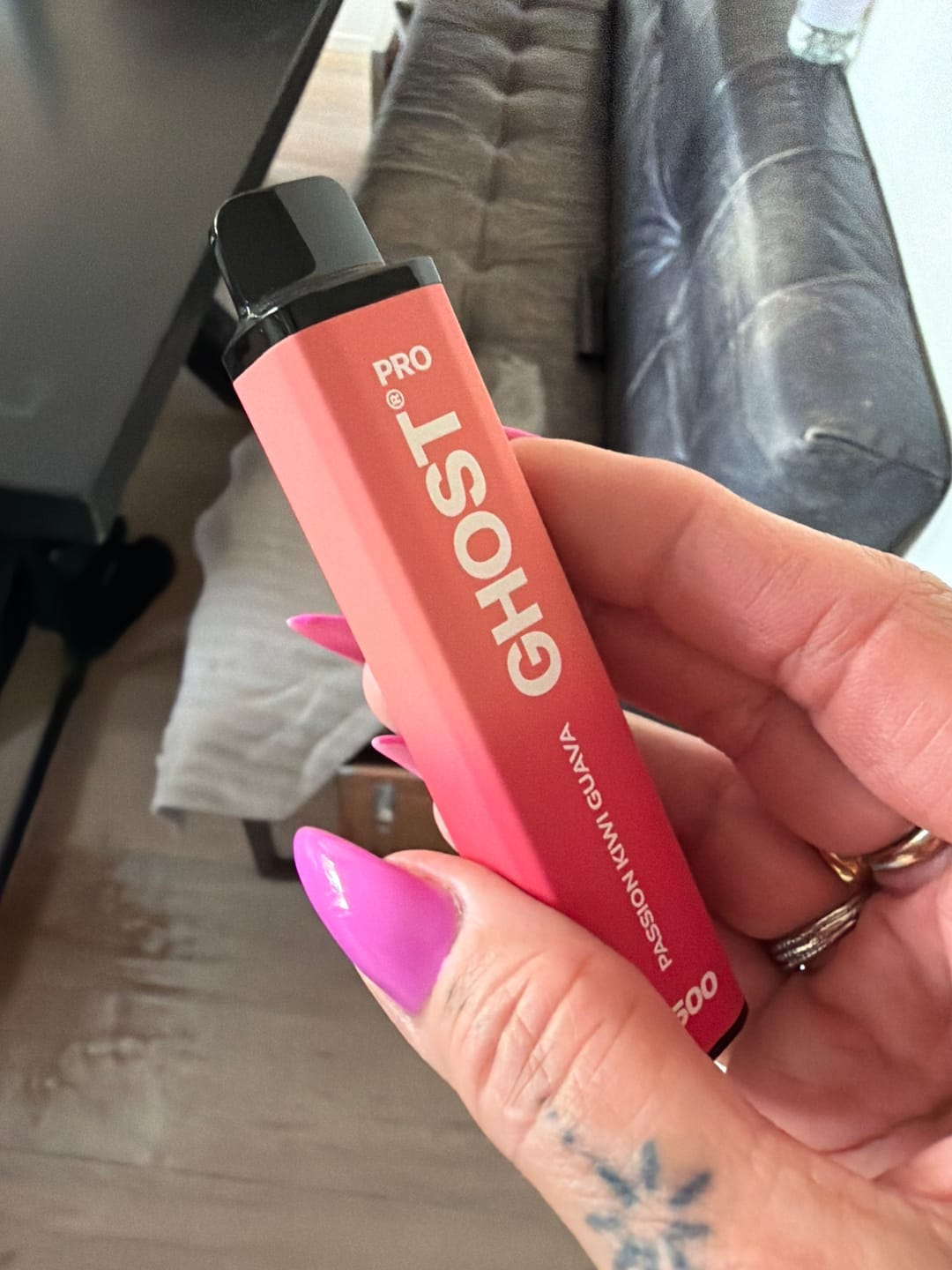 Customer photo review of Ghost Pro 3.5K Puffs | Vape Descartável Portugal 2% Nicotina
