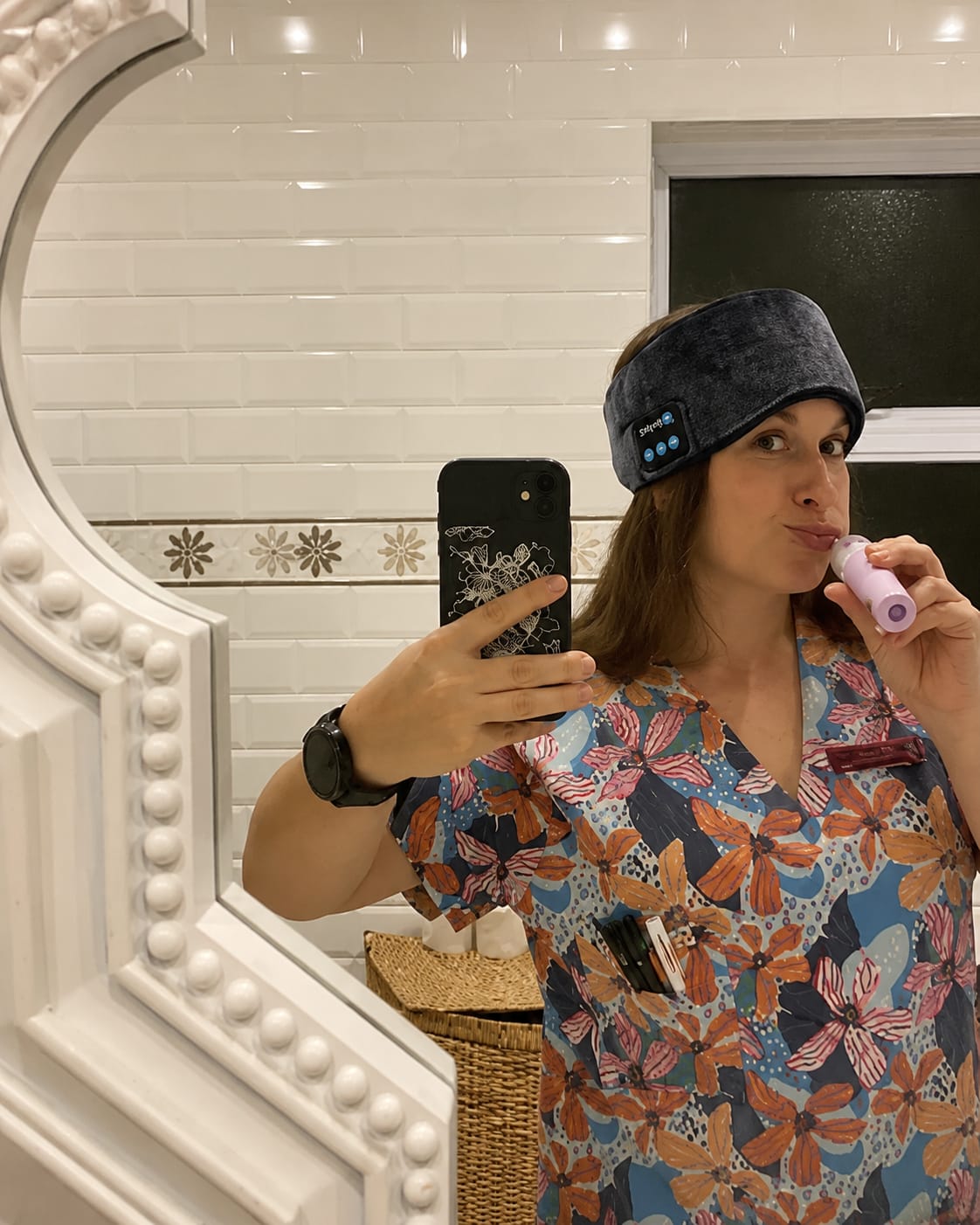 Customer photo review of Antifaz Bluetooth Premium Somnia Sleepmask®