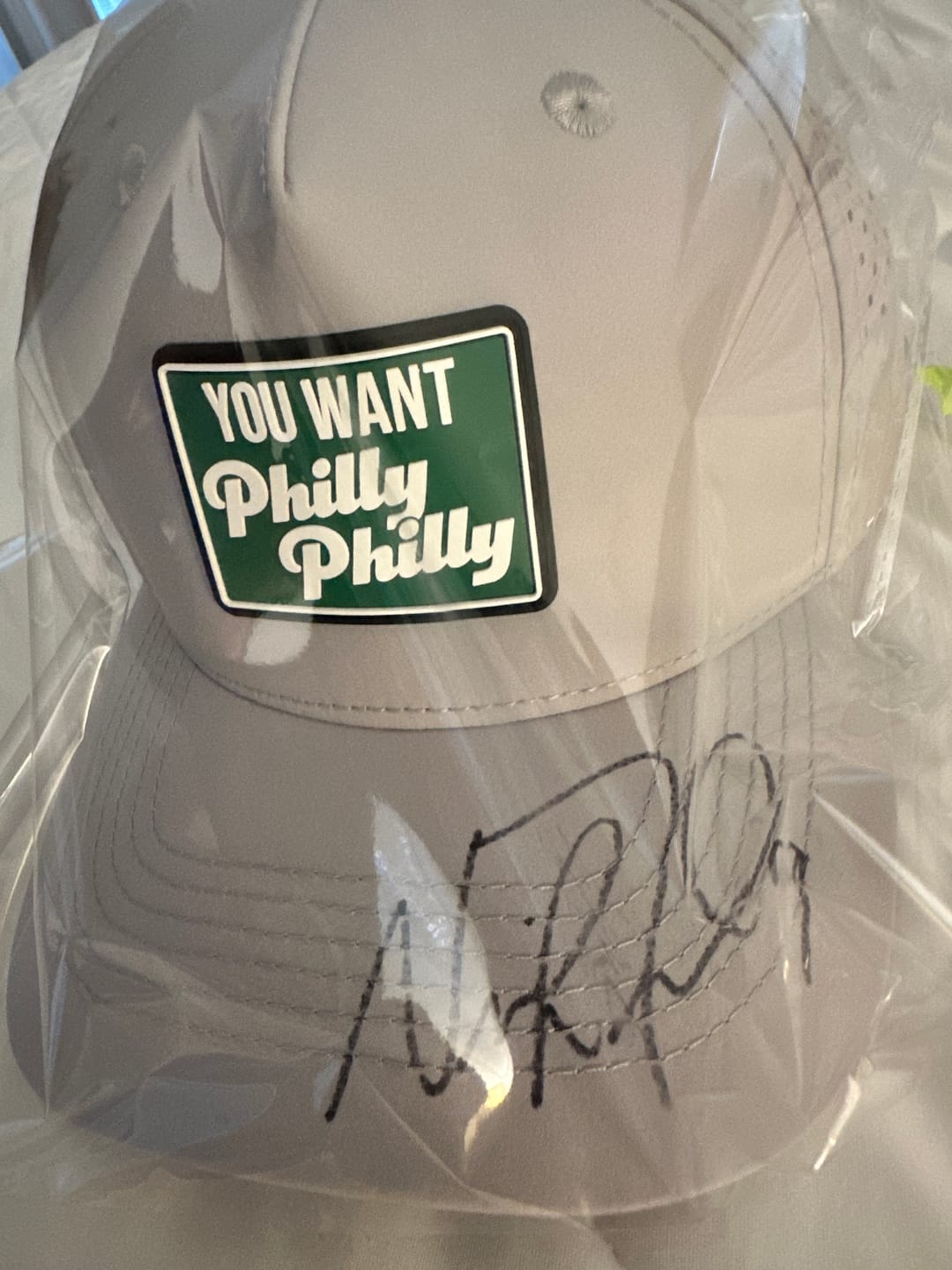 Customer photo review of DAD SZN “Philly Philly” Signature Series – Nick Foles – Grey