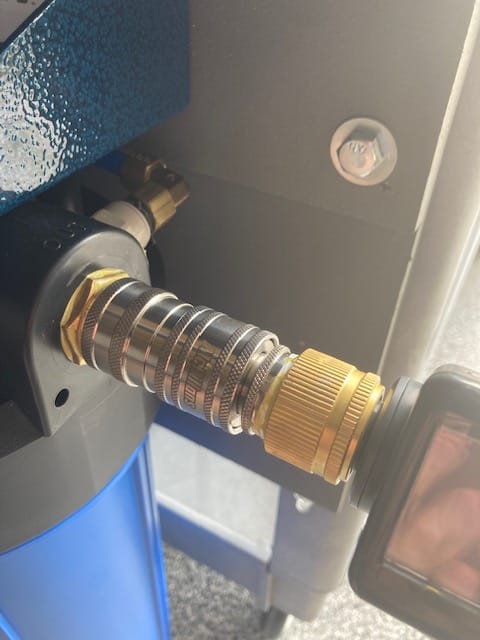 Customer photo review of Automatic M22-14mm Quick Connect Kit