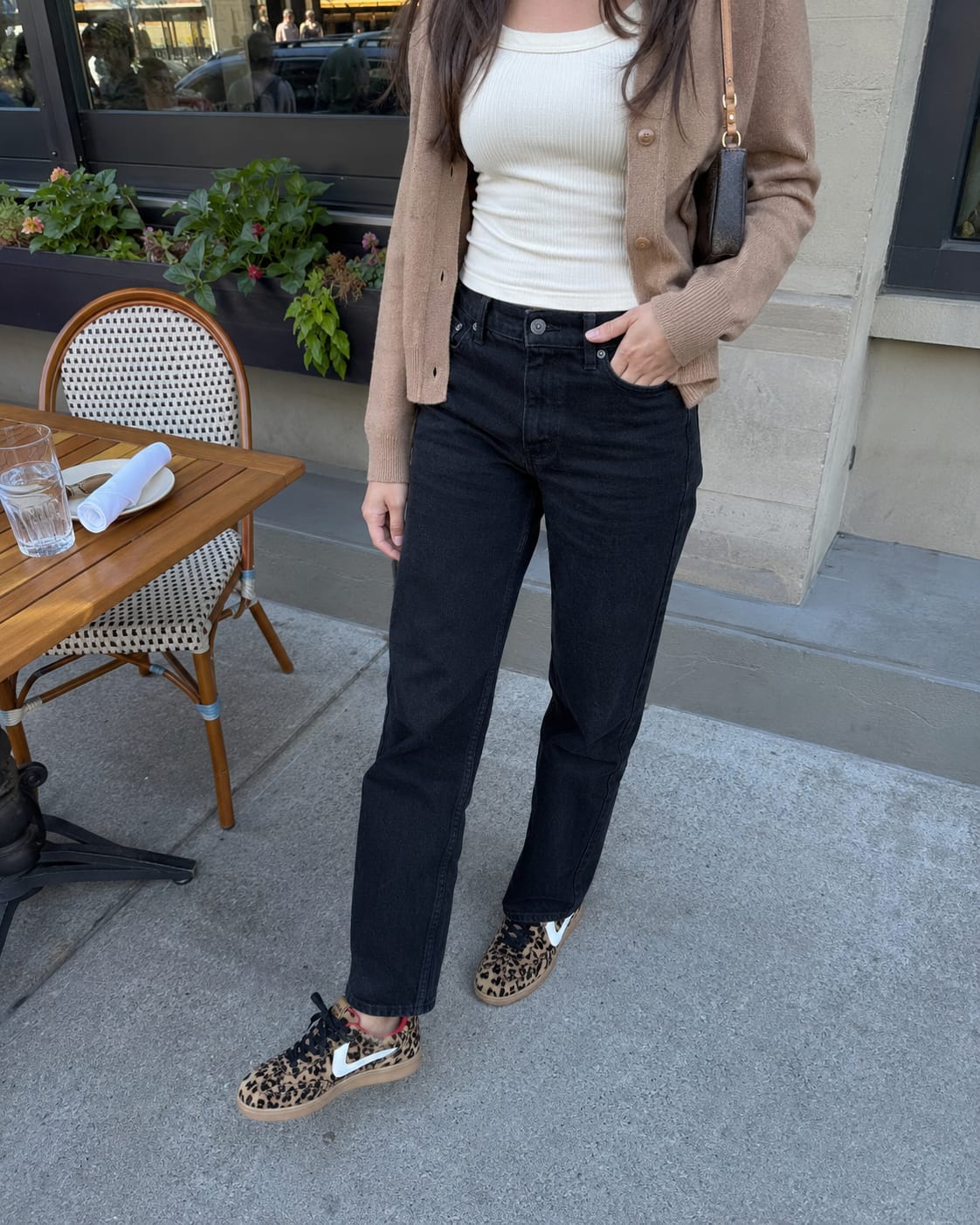 Customer photo review of Lucky Step Retro Court Sneakers