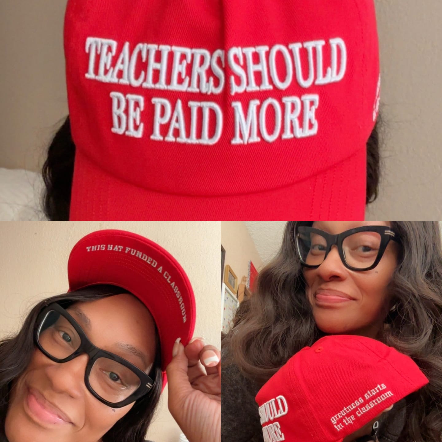 Customer photo review of Greatness Hat
