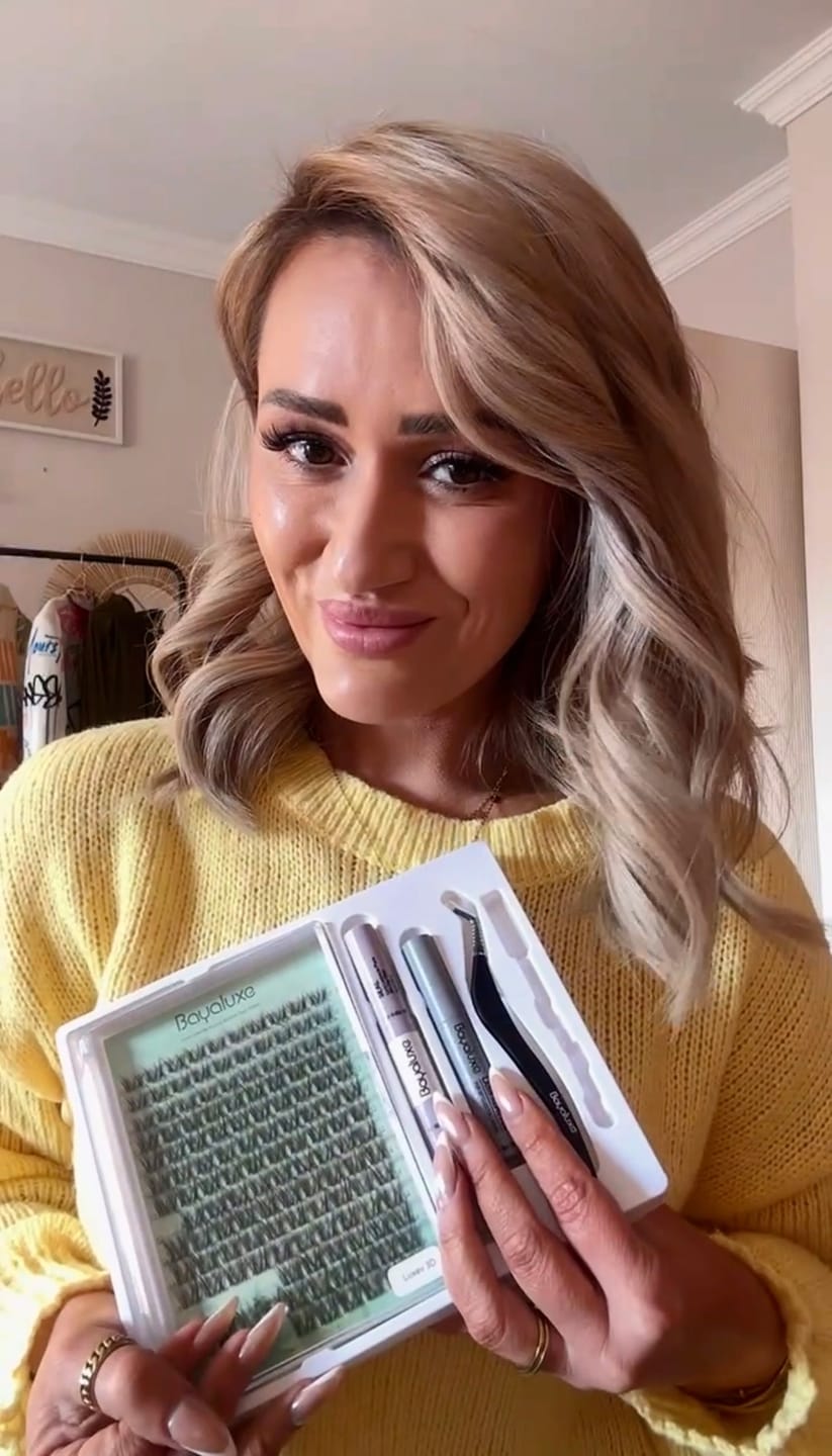 Customer photo review of LuxeV 3D Lash Kit