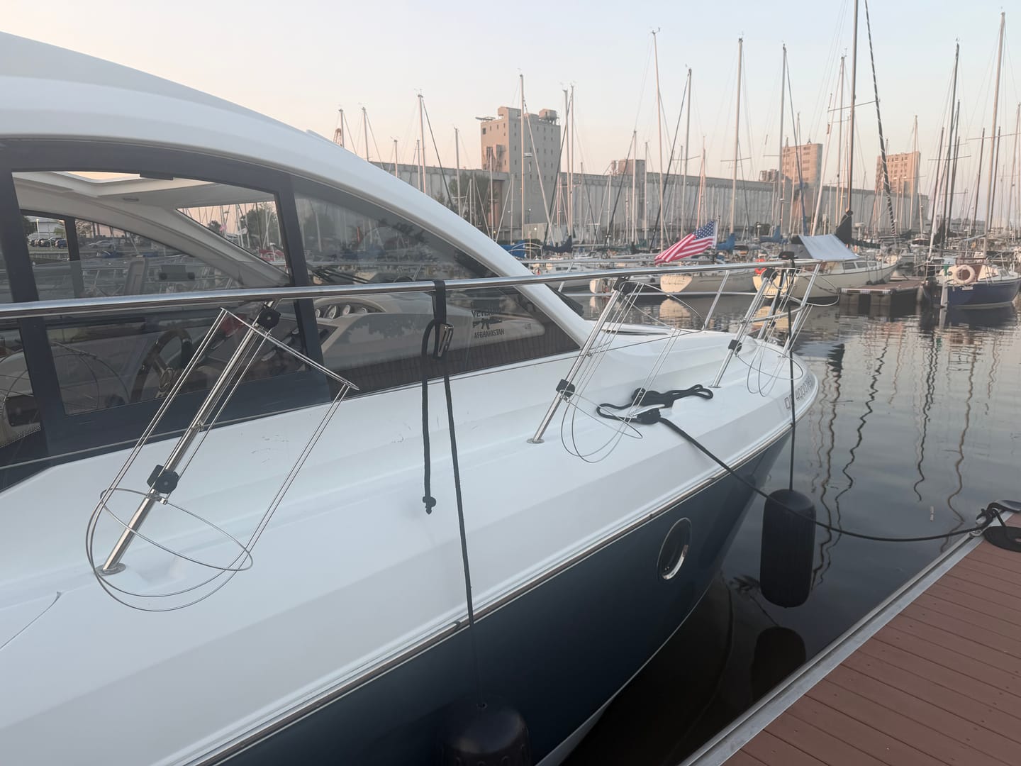 Customer photo review of Boat Fender Holder TFR-280