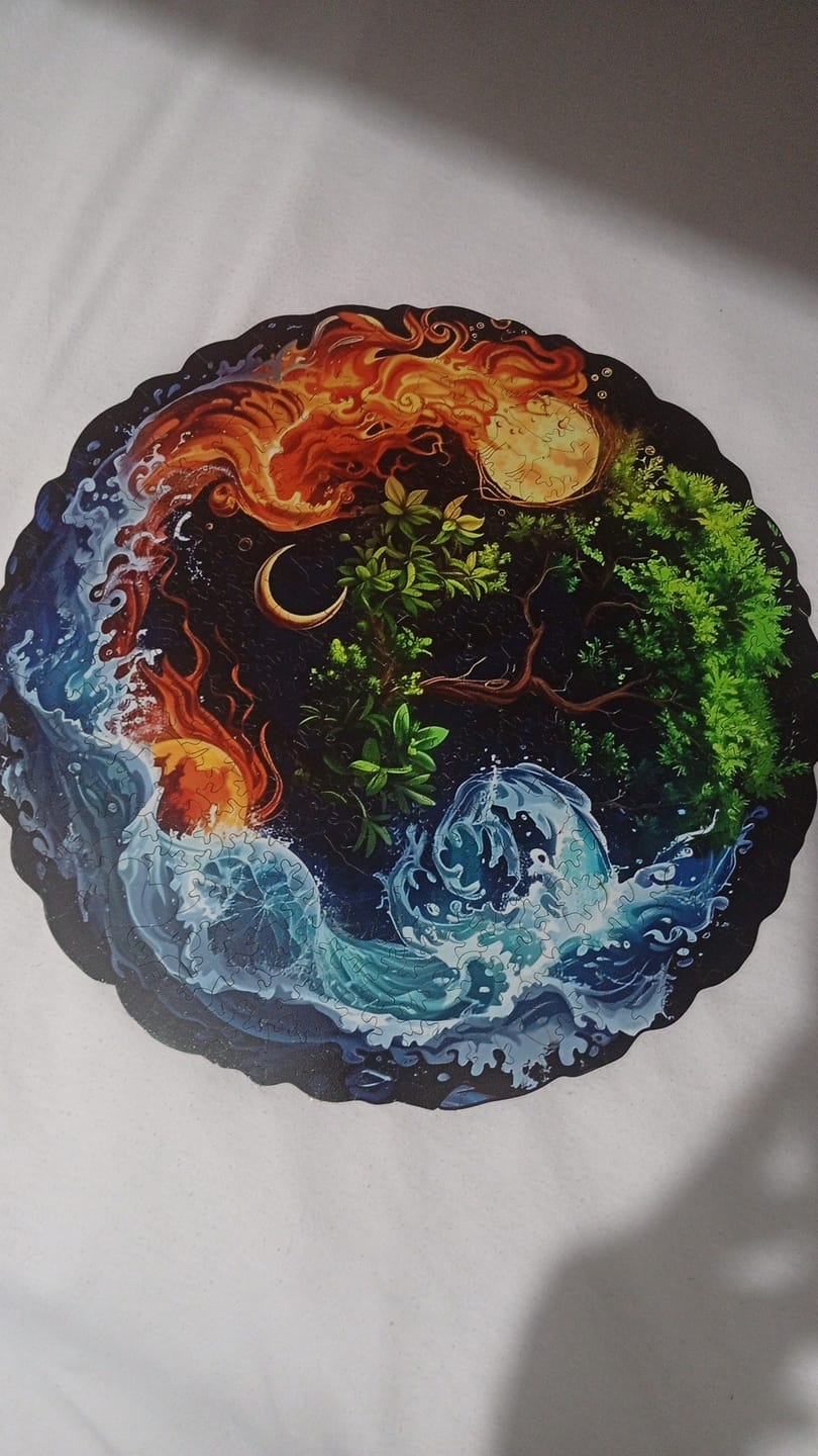 Customer photo review of 4 Element - Ahşap Puzzle