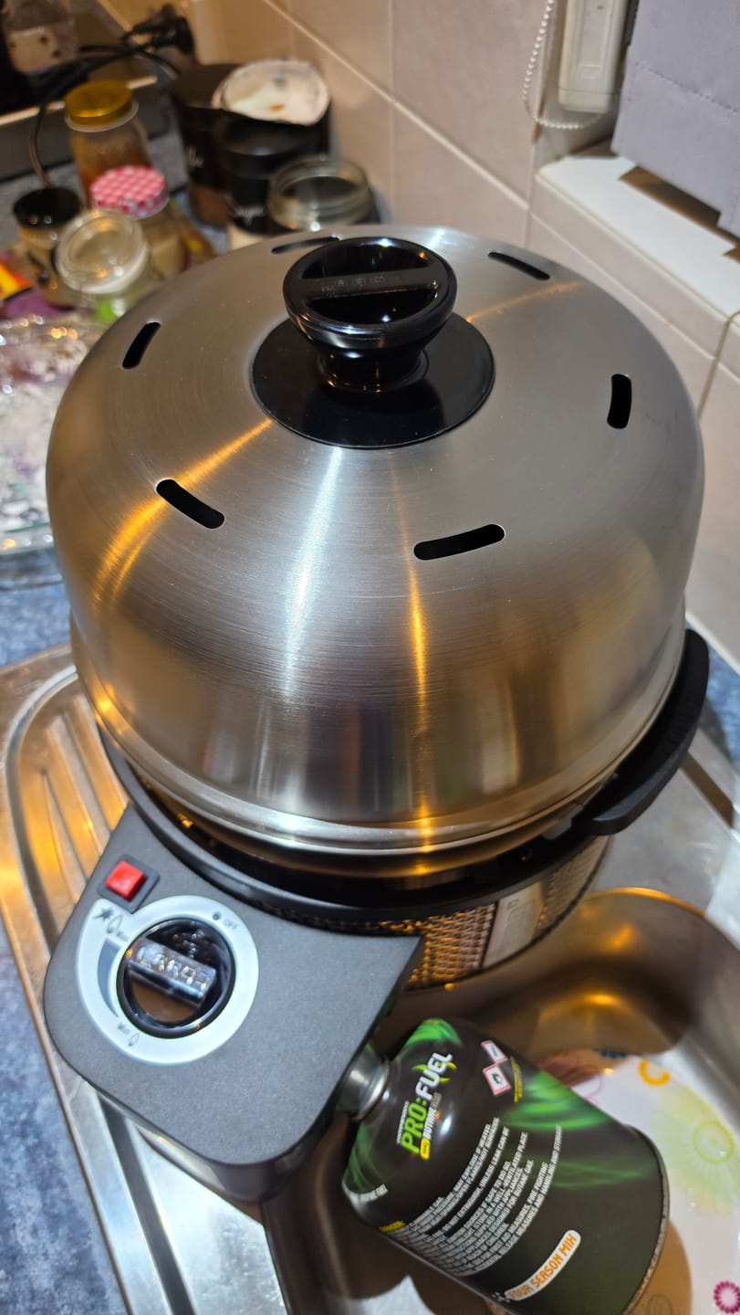 Customer photo review of COBB Grill Gas Bundle