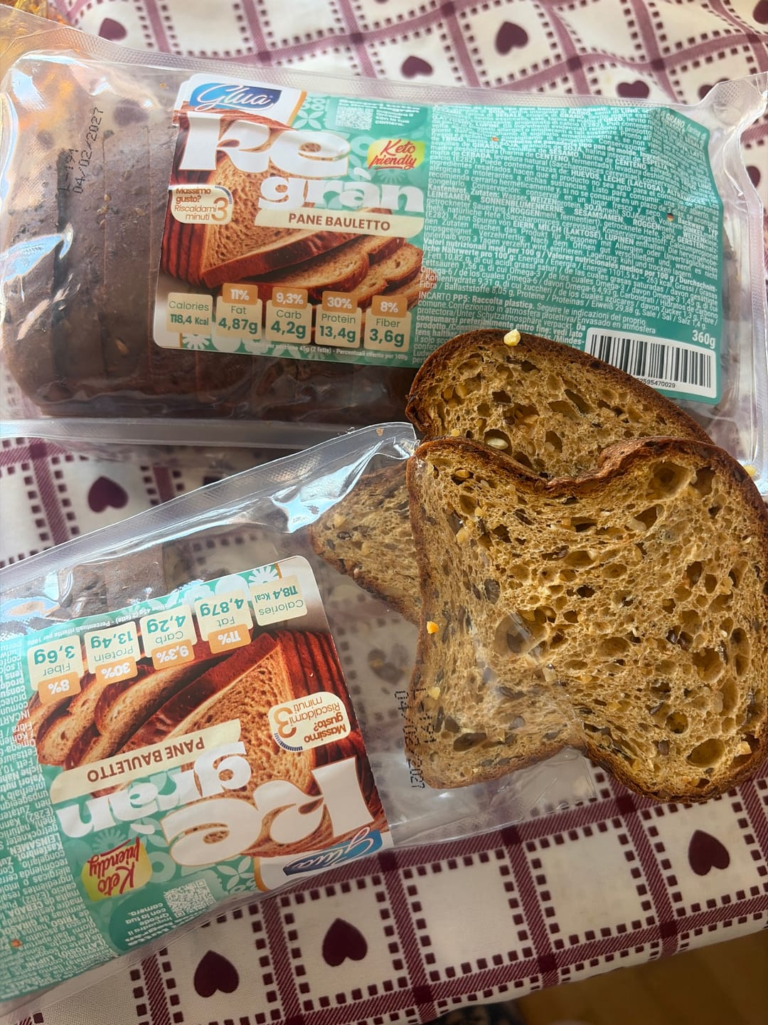 Customer photo review of Pane kegràn Bauletto