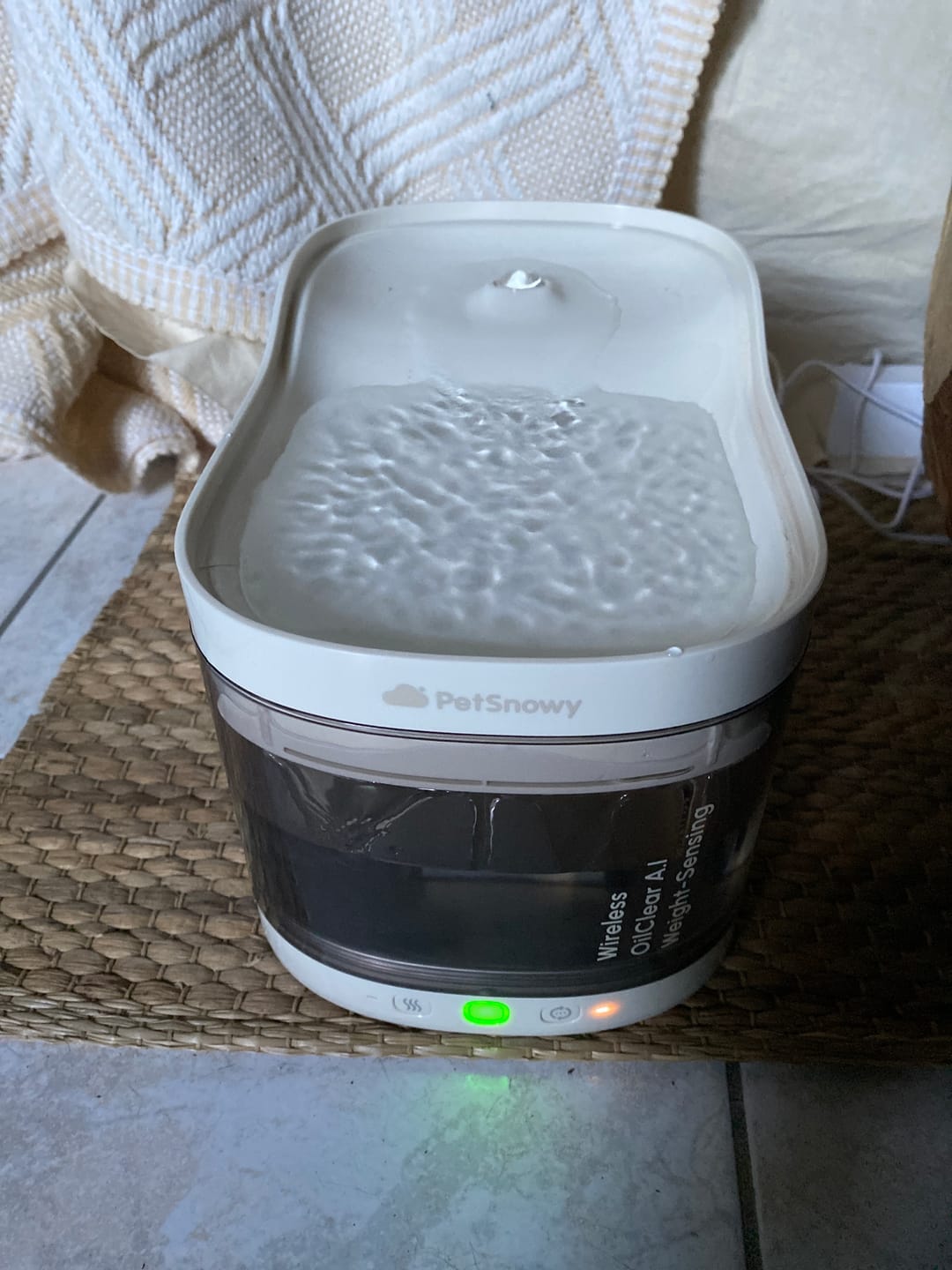Customer photo review of Filter Set For OilClear Water Fountain