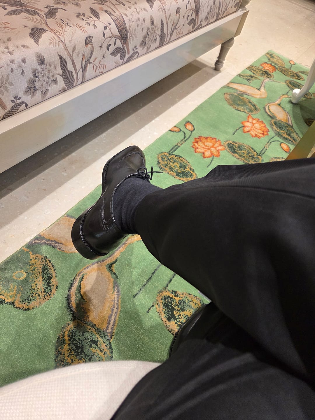 Customer photo review of Split-Toe Derby - Black