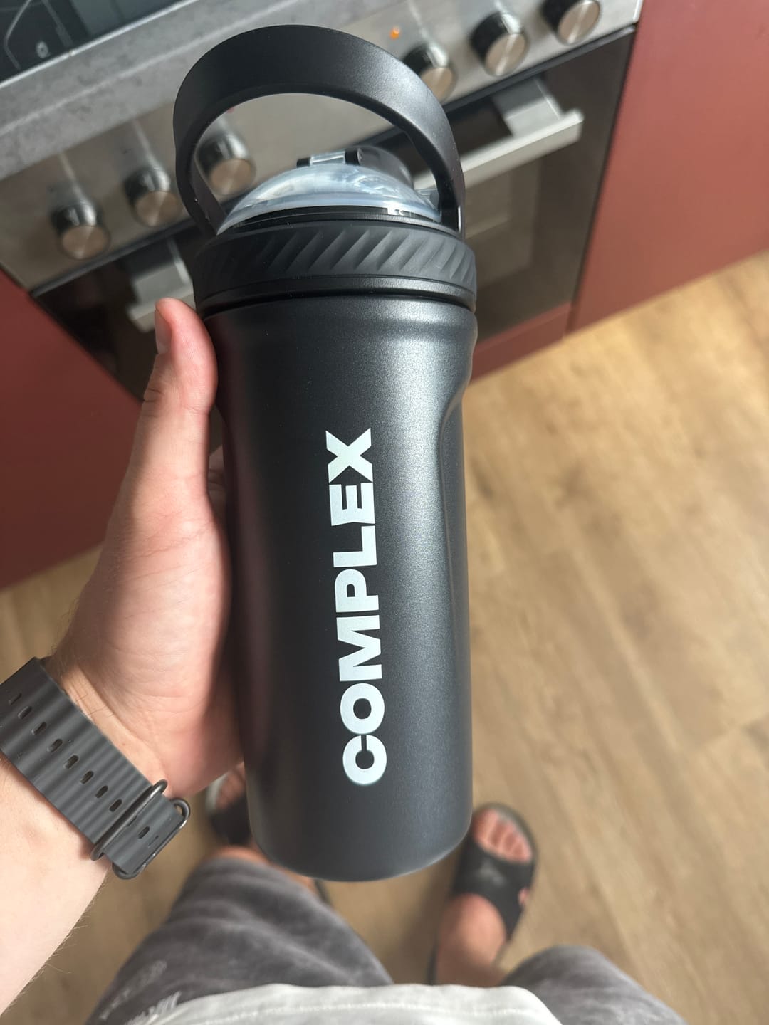 Customer photo review of Steel Shaker - 700ml