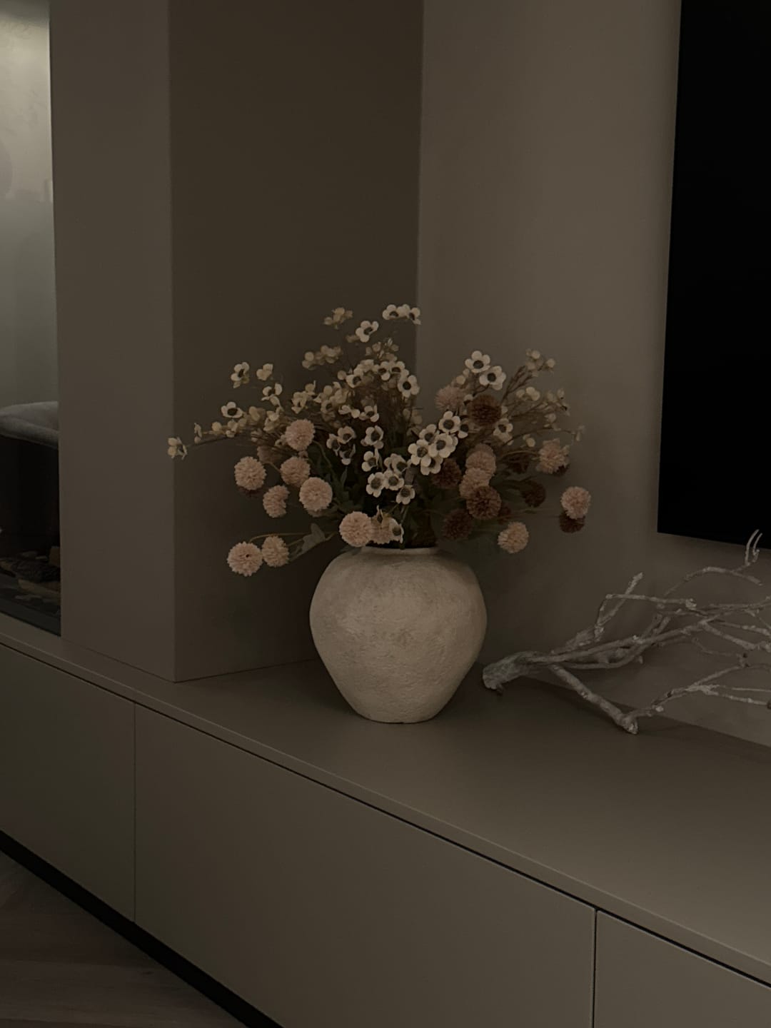 Customer photo review of Wax Arrangement - Crème mix