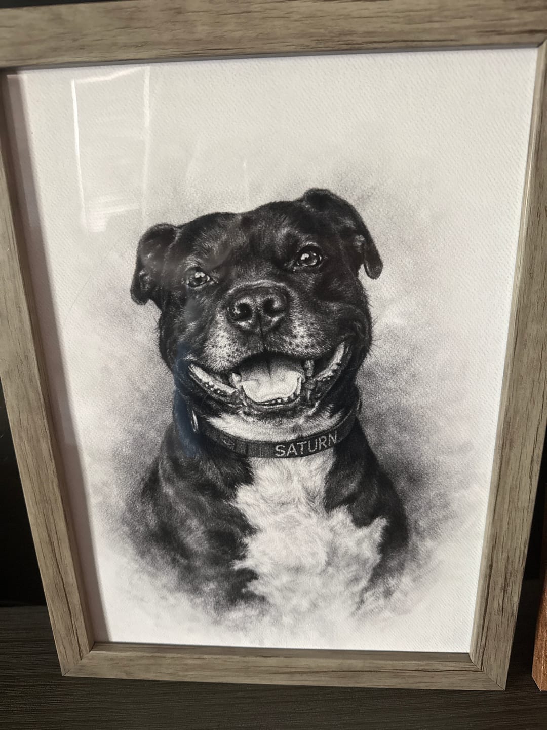 Customer photo review of Charcoal - Personalized Poster