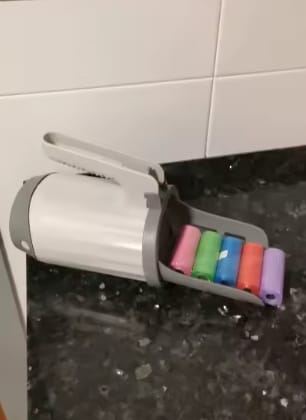 Customer photo review of PurrScoop™ | The Mess-Free Cat Litter Scoop