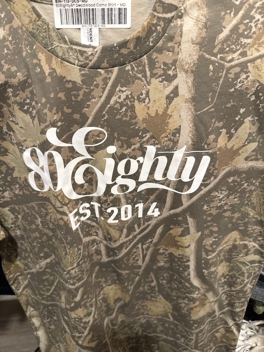 Customer photo review of 80Eighty® DeadWood Camo Shirt