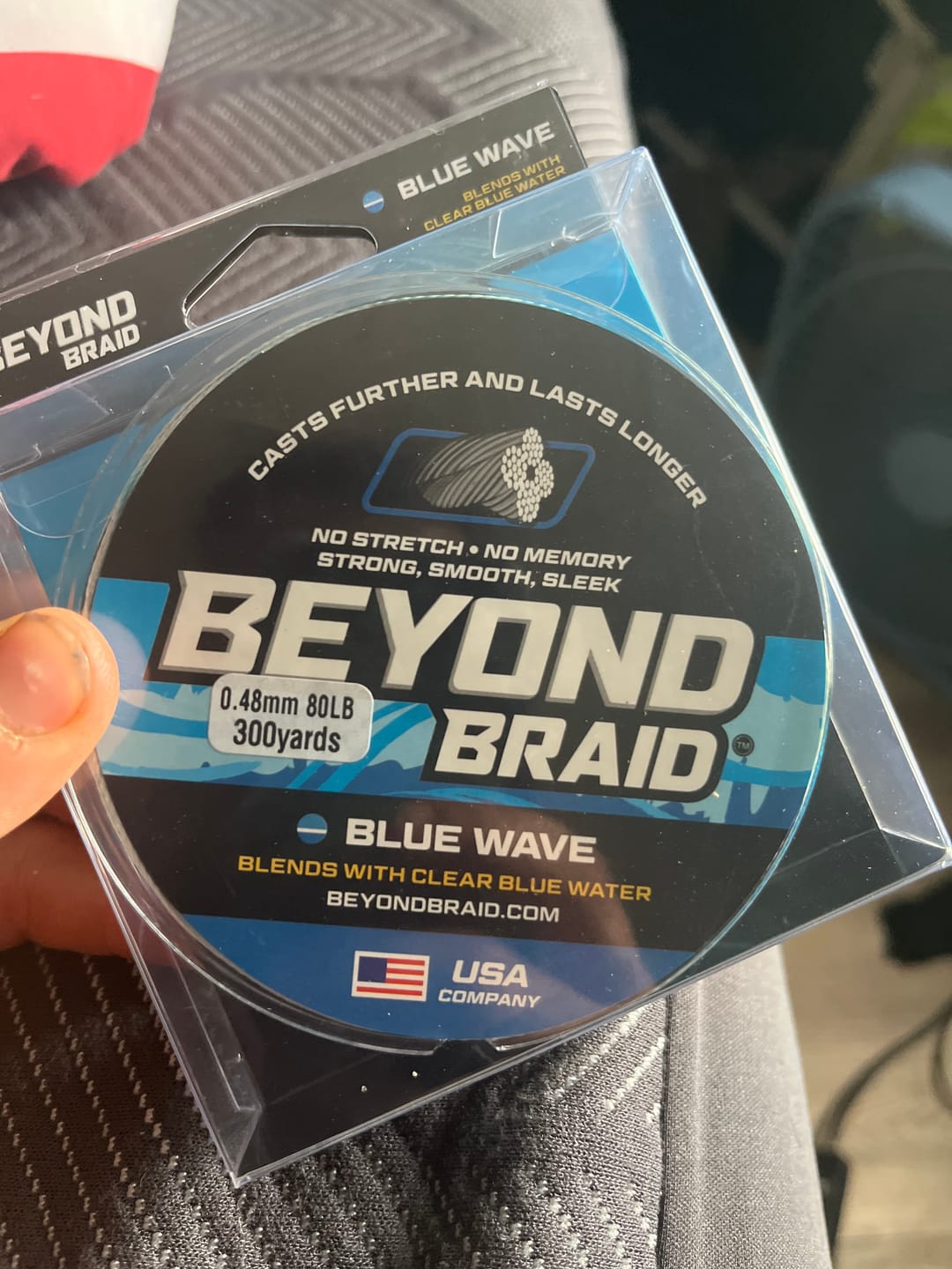 Customer photo review of Braided Fishing Line - 300 Yards, Pro Grade Performance for Saltwater & Freshwater- Beyond Braid
