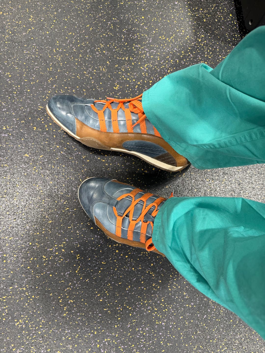 Customer photo review of Men's GrandPrix Sneaker in Beach Club