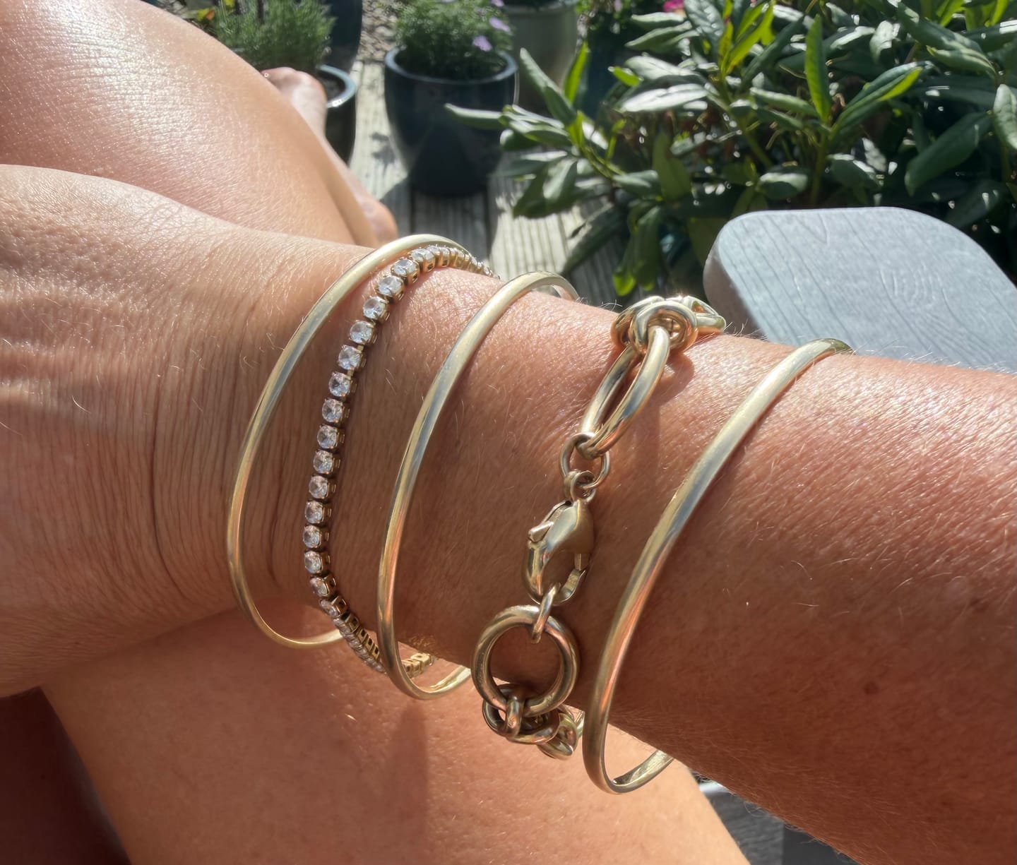 Customer photo review of Tennis Bracelet