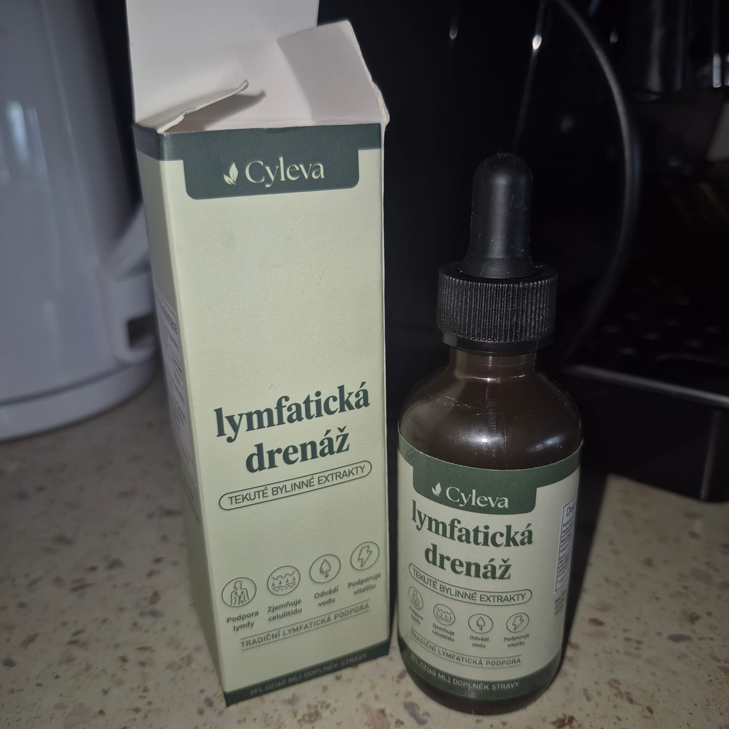 Customer photo review of LYMFATICKÝ DRENÁŽNÍ ELIXÍR