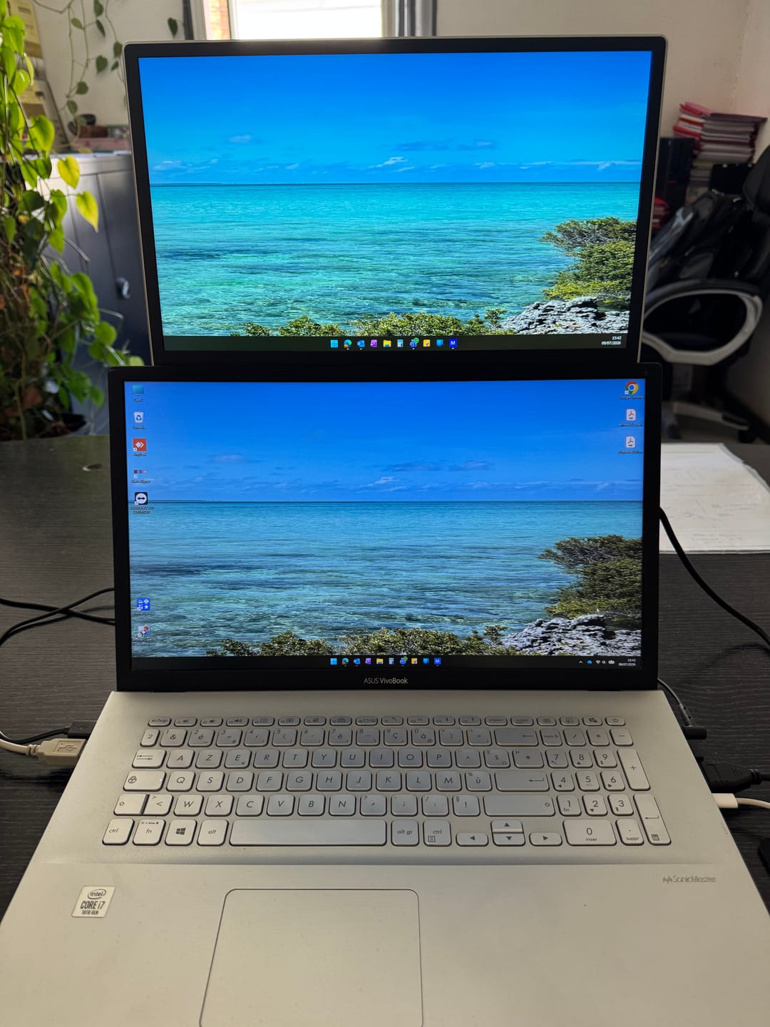 Customer photo review of X2 Plus® Écran Portable 15,6"