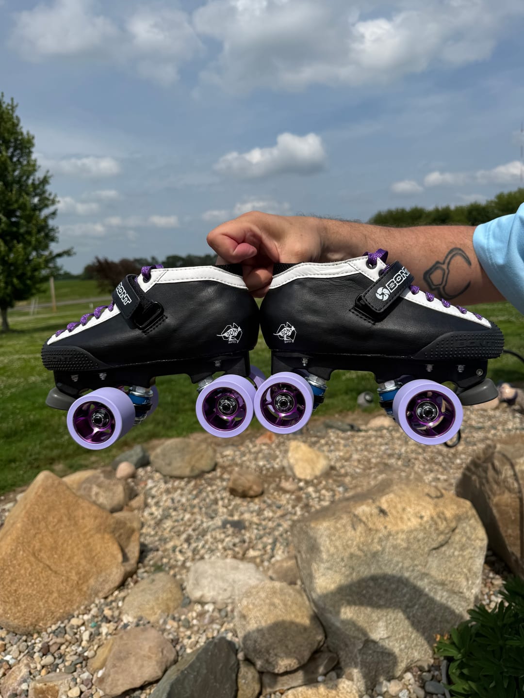 Customer photo review of Royal Assassin Roller Derby Wheels
