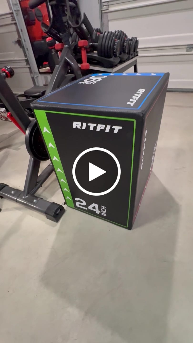 Customer video review of RitFit 3-in-1 Plyo Box Soft Foam Box Jump Platform