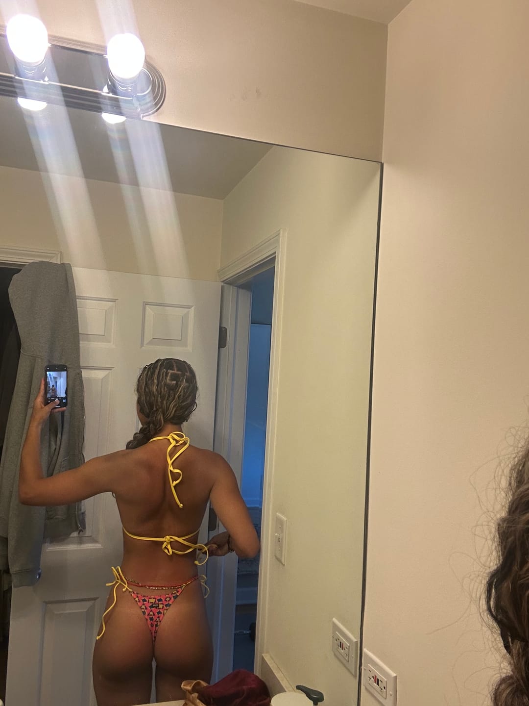 Customer photo review of 001 Bikini Bottoms - Heat Wave