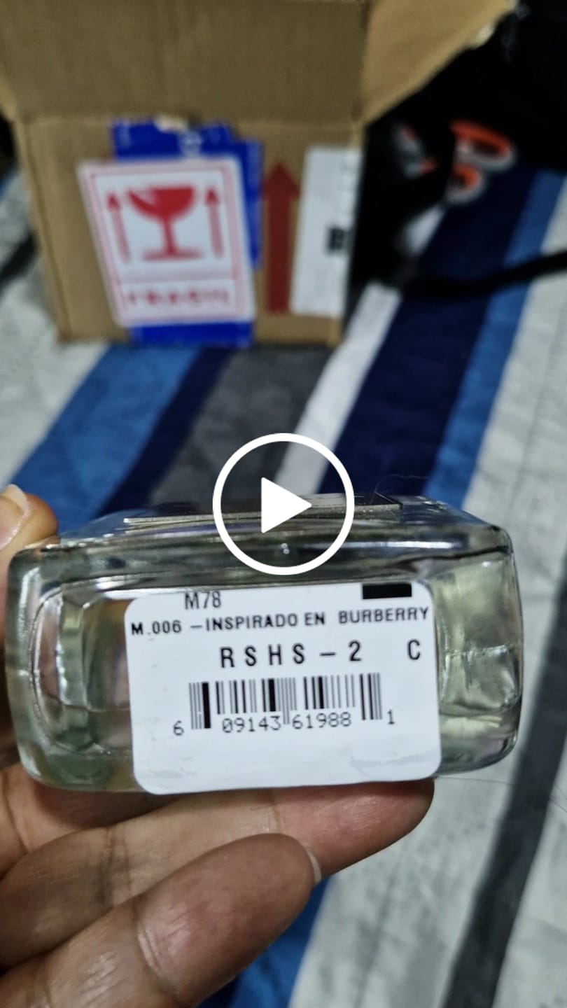 Customer video review of M.006 - Inspirado en Burberry Her